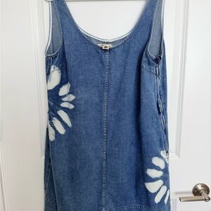 Madewell Blue Denim Tank Dress EUC